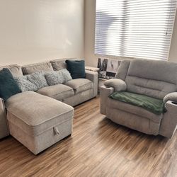 Sofa Bed & Recliner Chair