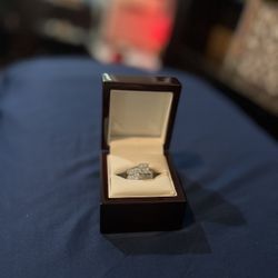 Diamond Bridal Ring - 14 Karat Two Tone 1.95 TW HI-I1 IGI