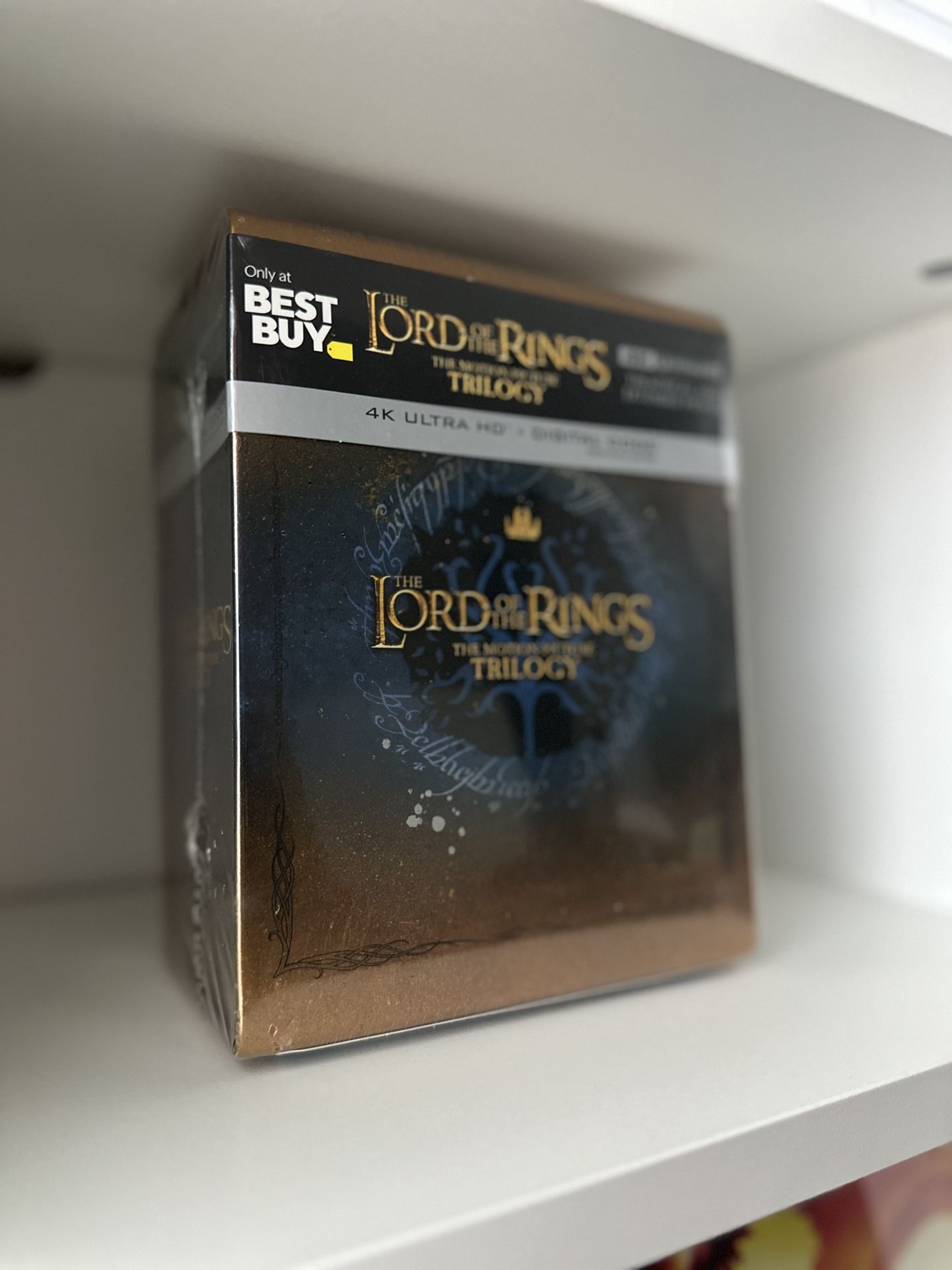 Lord Of The rings Trilogy. 4K Steelbook