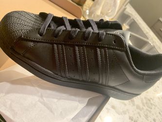 Adidas All Black Superstar (Brand New)