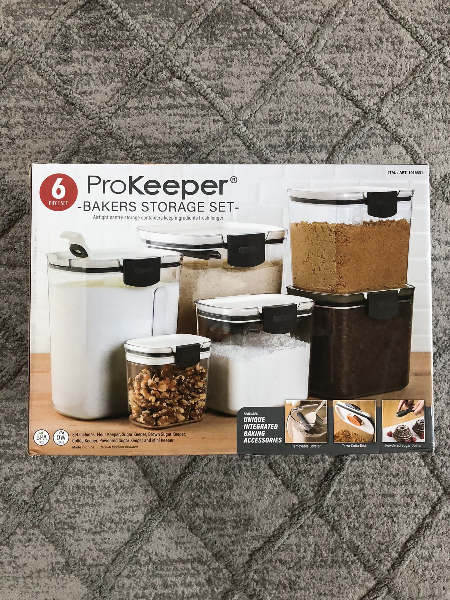 Prepworks Prokeeper 6-Piece Bakers Storage Set for Sale in Queens, NY -  OfferUp