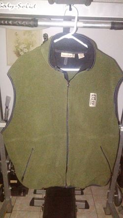 Timberland men's fleece vest