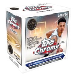 2023 Topps Chrome Basketball NBA Mega Box 