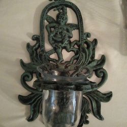 Iron Candle Sconces  X  2