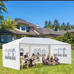 Labor Day special 10'X20' Outdoor Party Tent 4 Removable window Sidewalls,Waterproof Canopy Patio,White   New in box Two available $125 each Firm