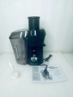 Hamilton Beach Juice Machine, Black