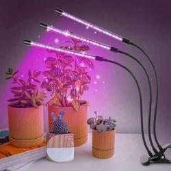 3 Headed UV grow light