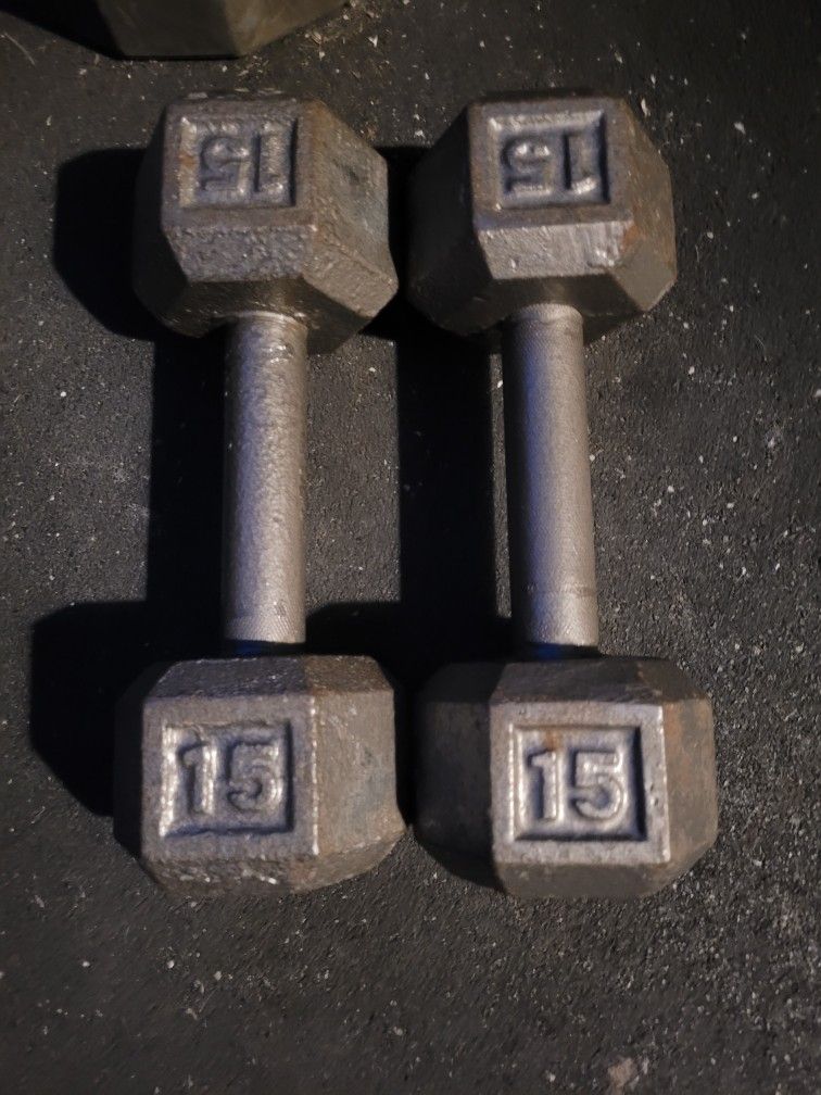 15lbs Dumbells Weights