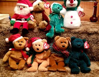 Ty Beanie Babies (8) For one Price
