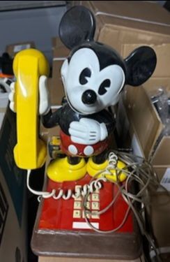1970's Mickey Mouse touch pad phone