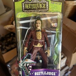 Beetlejuice Tuxedo NECA Figure New