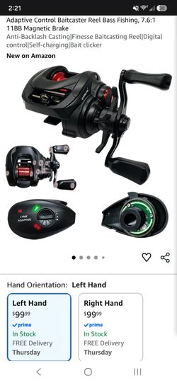 Adaptive Control Baitcaster Fishing Reel