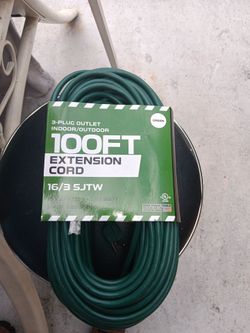 Iron Forge Extension Cord 100'New.