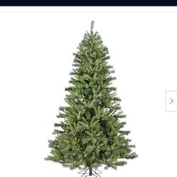 7.5 feet Christmas tree with lights.