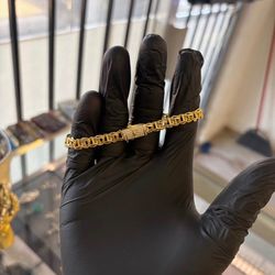 Gold Monaco bracelet