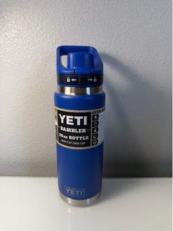 YETI Rambler 26 oz Bottle with Flip Chug Cap- Brand New | Blue
