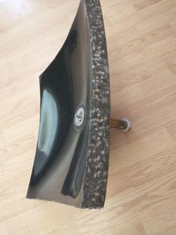 Polished Black Granite Vessel Sink For Bathroom