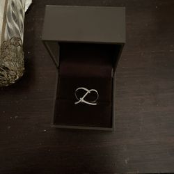 14k White Gold Diamond Ring