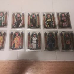  2020 Panini Prizm. NASCAR, stained glass card lot