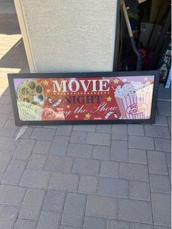 Movie Night Poster