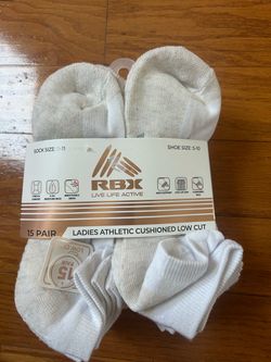 RBX women Athletic Cushioned Low Cut Socks - 15 Pair