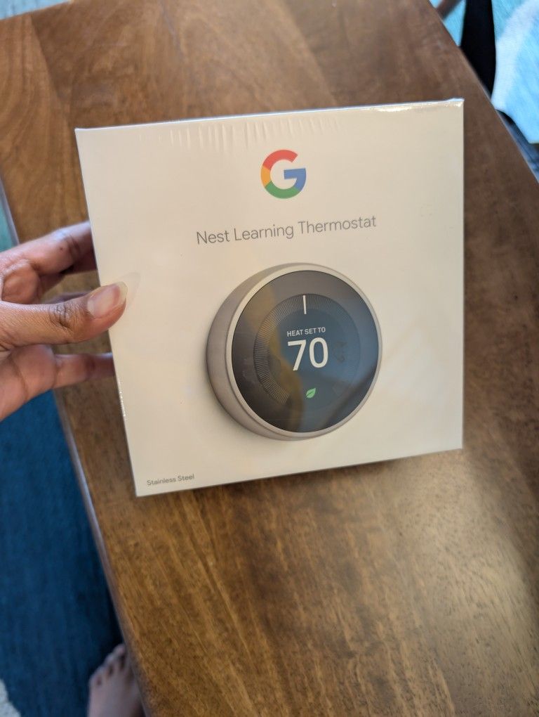 New! Google Nest Learning Thermostat - 3rd generation