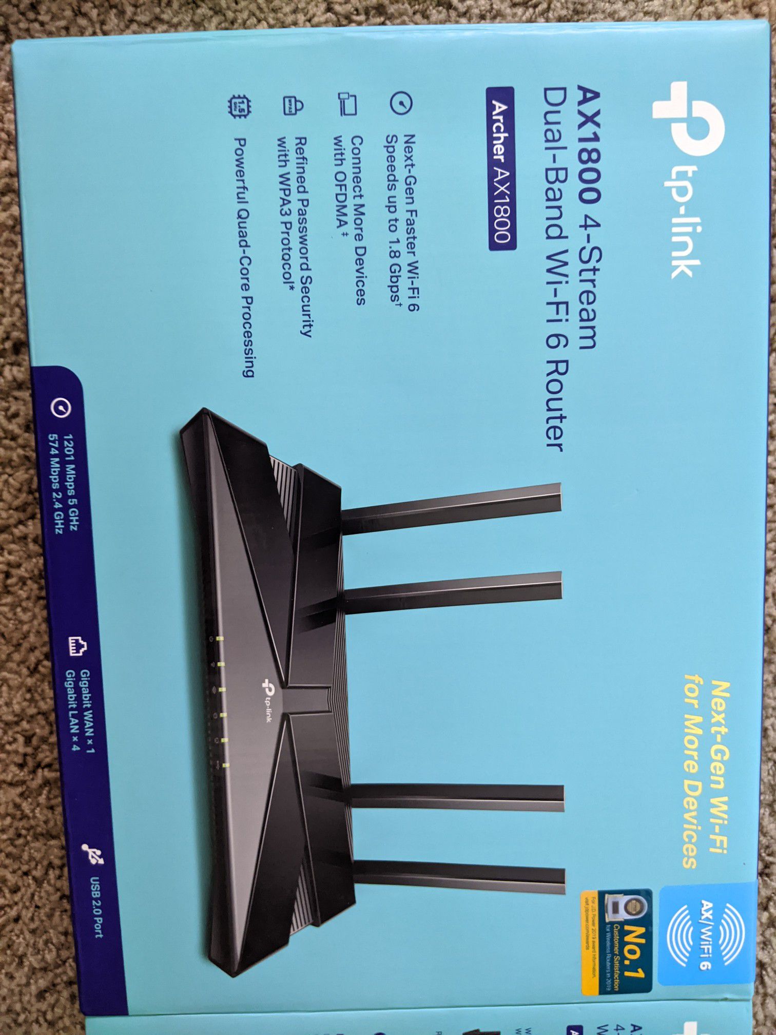 Wifi 6 router (ax1800)