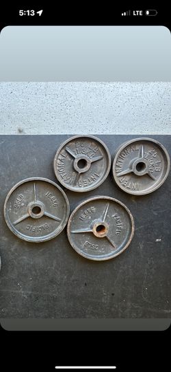 35lbs, 25lbs Plate