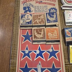 Vintage nineteen fifties jokers for smokers Matches