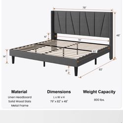 King Size Bed Frame 