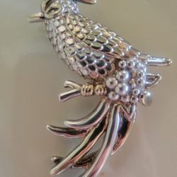 Gorgeous Vintage Silver Pendant/Brooch