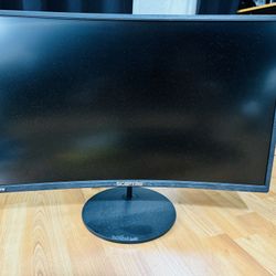 FHD curved computer monitor 