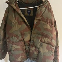 GAP KIDS-Heavy weight puffer Jacket-Boys XXL