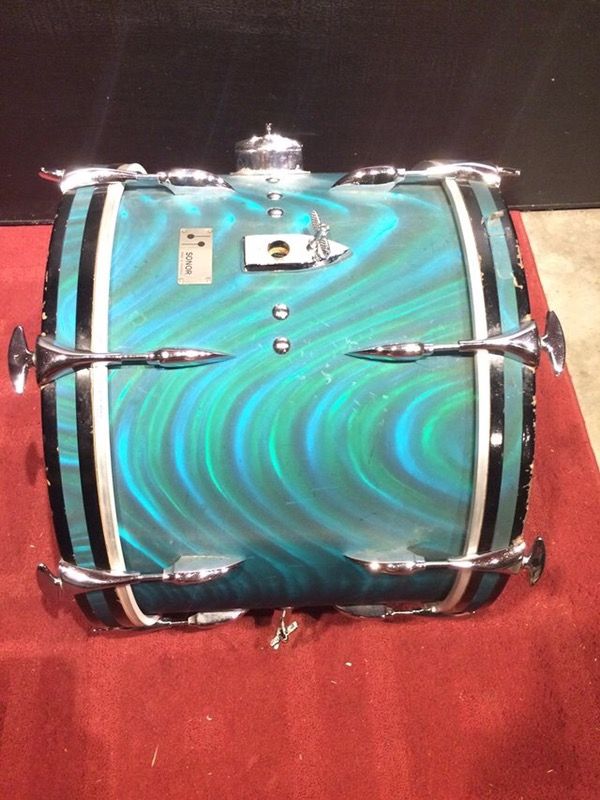 Vintage 1966 Sonor Teardrop Bass Drum