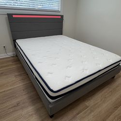 Queen bed + mattress - must go