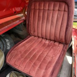 Pair Match Velvet Seats 91 Silverado 