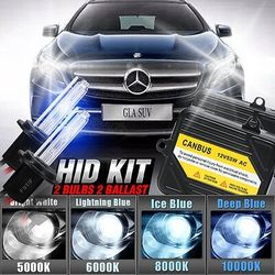 Hid conversion kit and led headlight bulbs lights - any bulb car truck bike - Chevy SilverAdo Tahoe to Toyota tacoma tundra scion tc frs h11 h13 h4