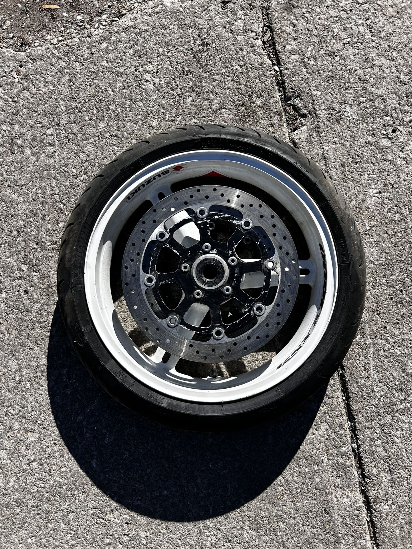 2001-2002 Suzuki GSXR 1000 OEM Rear Wheel Rim