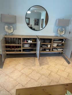IKEA Dining / Storage Cabinets – 2-Piece Set – $150 OBO