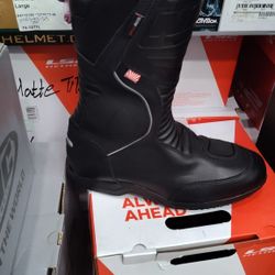 Motorcycle Street Racing Boots Size 11 Brand New