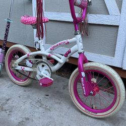 Hello kitty little girls bike
