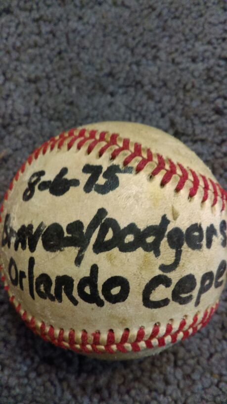 Braves/ Dodgers baseball