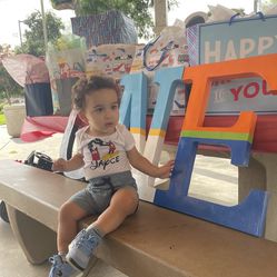 Letters For Sale For One Year Old Birthday 