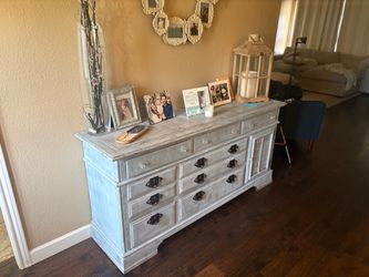 Buffet table