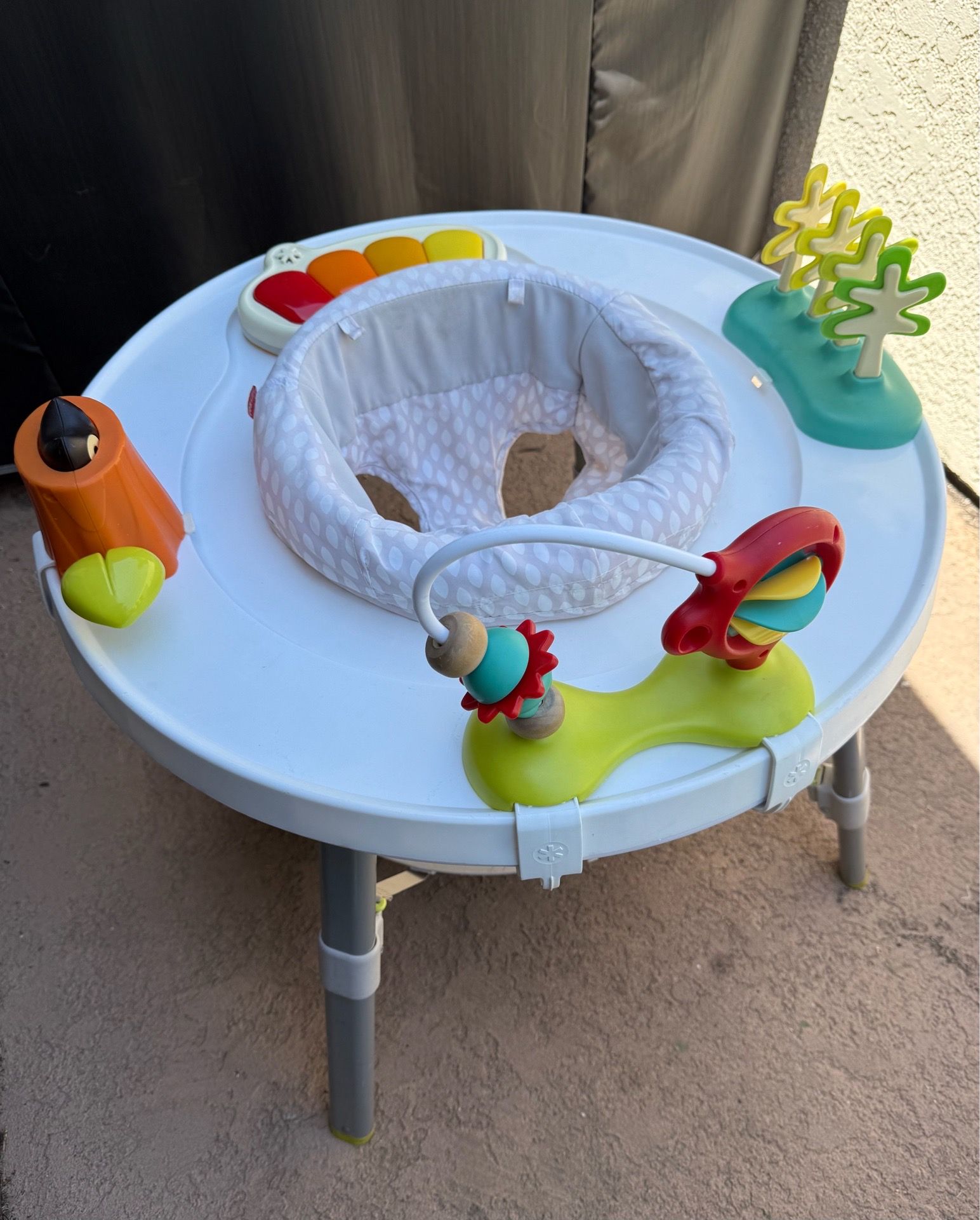 Skip Hop Explore & More Baby Activity Center | Grow with Me Convertible Seat to Table Developmental Toy | MSRP $150