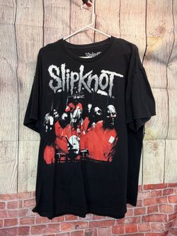 Slipknot Graphic T-Shirt Black XL Short Sleeve