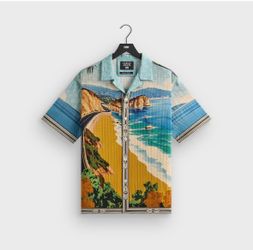 Giorgio Armani & Kith Malibu Short Sleeve Thompson Camp Collar Shirt