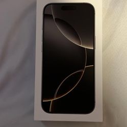 FACTORY SEALED IPHONE 16 PRO 256GB FULLY FACTORY UNLOCKED 