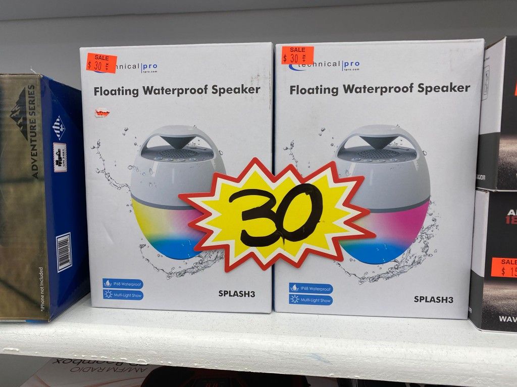 Technicalpro Floating Waterproof Speaker SPLASH3