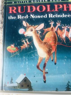 1958 RUDOLPH the red nose Reindeer